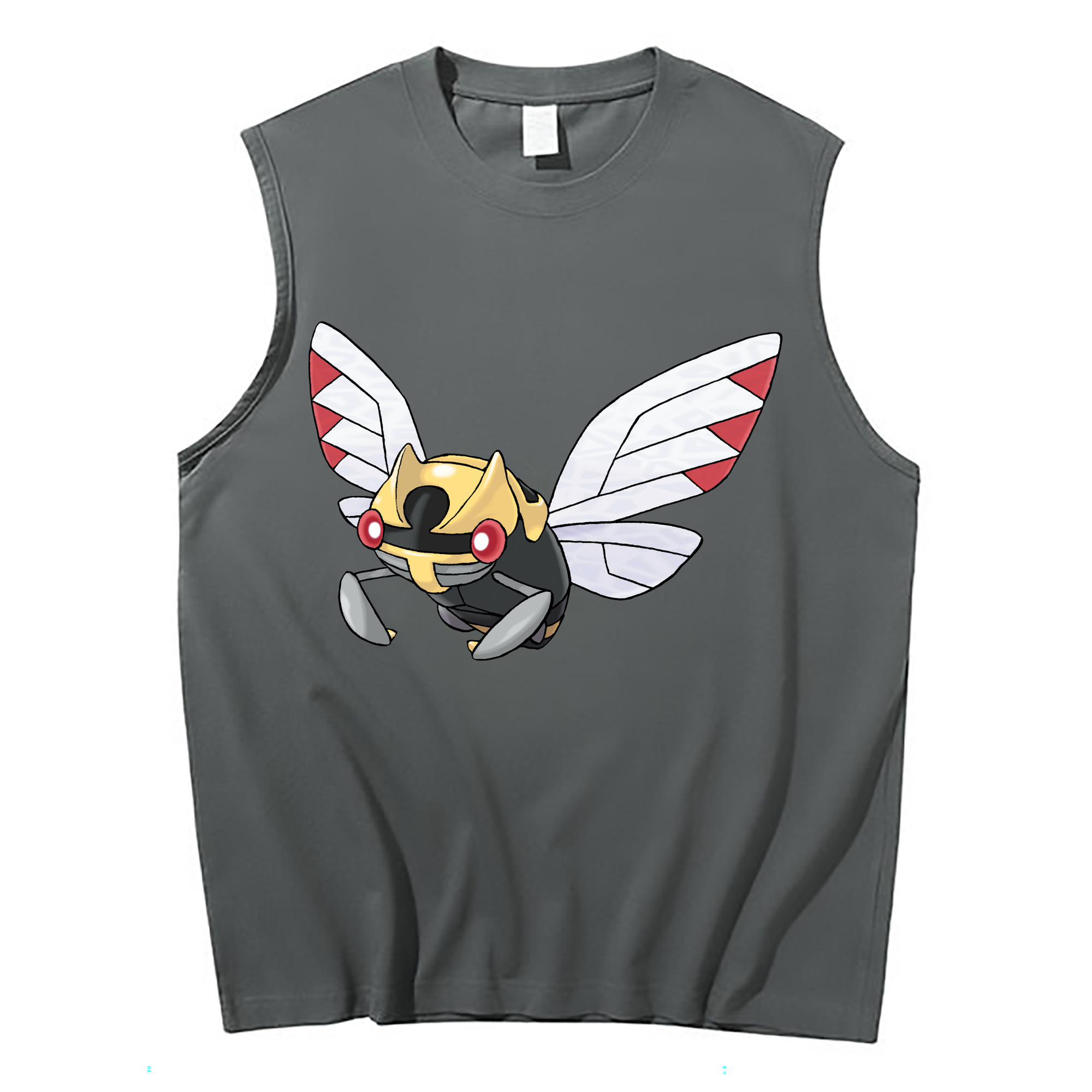 （画像用） ポケットモンスター Pokémon コットン100％タンクトップ（フロントプリント）